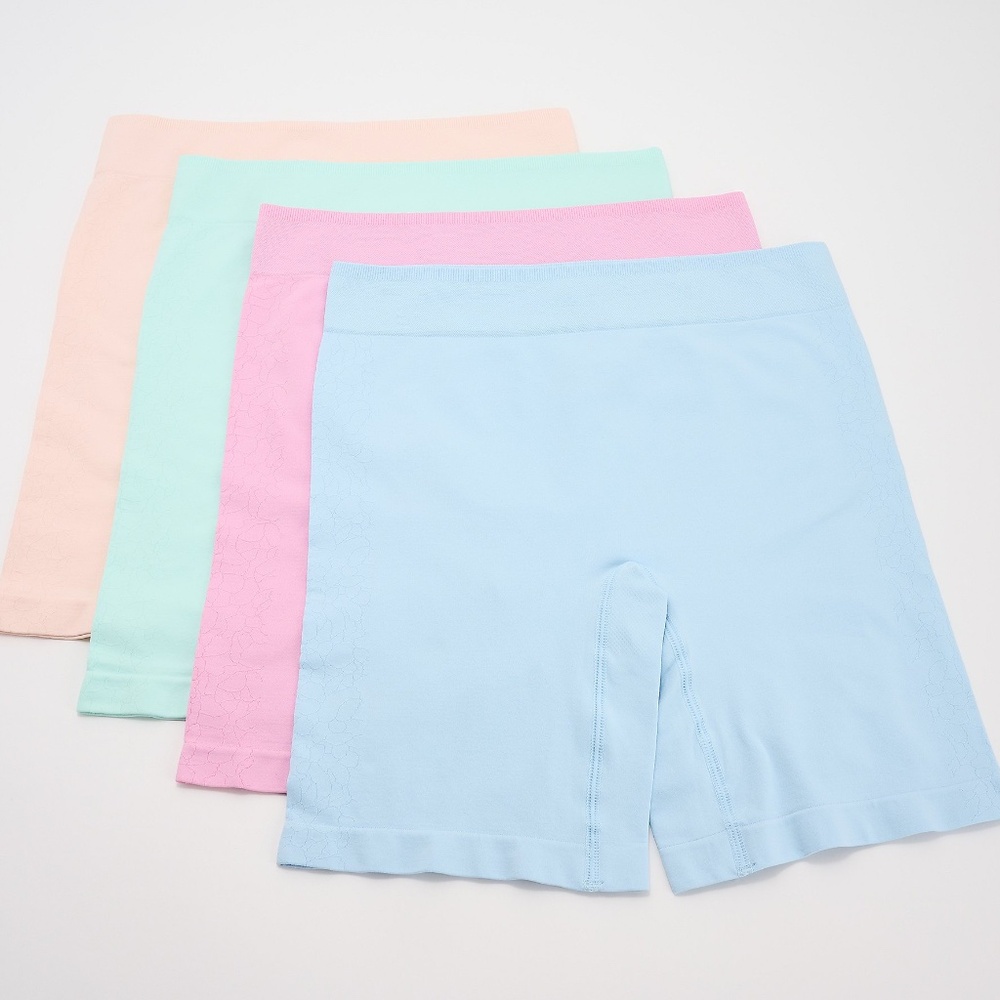Breezies Set of 4 Cooling Comfort Seamless Long Leg Briefs